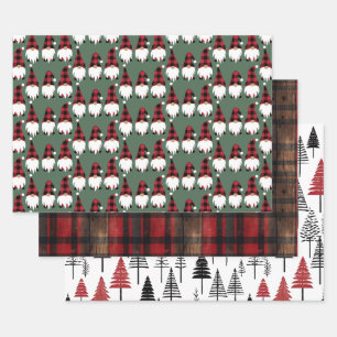 Hoja De Papel De Regalo Navidades rusos festivos