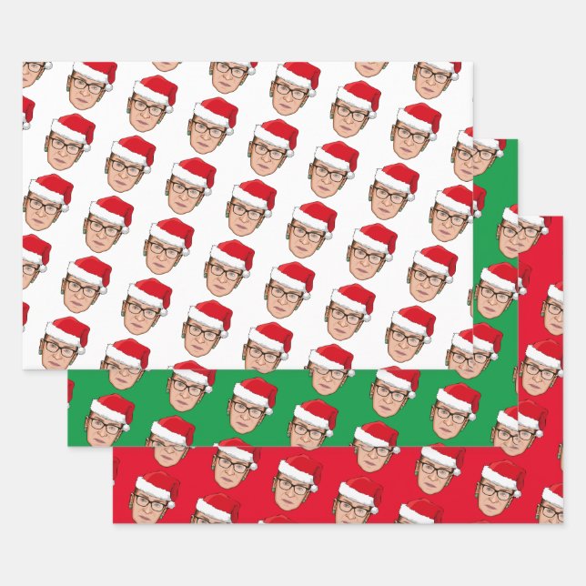 Hoja De Papel De Regalo Navidades RUTH BADER GINSBURG (Set)