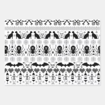 Navidades suéteres feos - Impresión Halloween