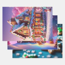 Hoja De Papel De Regalo Navidades Sweets