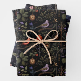 Hoja De Papel De Regalo Navidades y Yule
