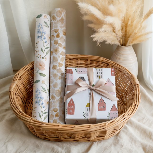 Hoja De Papel De Regalo New Home Fun Floral  (Subido por el creador)