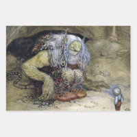 “Niño con trol” de John Bauer