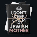 Hoja De Papel De Regalo No Me Mantengo Tranquila Soy Una Madre Judía Hanuk<br><div class="desc">No Me Mantengo Tranquila Soy Una Madre Judía Hanukkah</div>