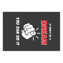 NO SERÁ UN SUEÑO QUE PUEDAS HACERLO MEJOR.