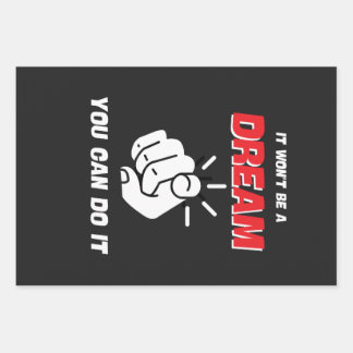 HOJA DE PAPEL DE REGALO NO SERÁ UN SUEÑO QUE PUEDAS HACERLO MEJOR.