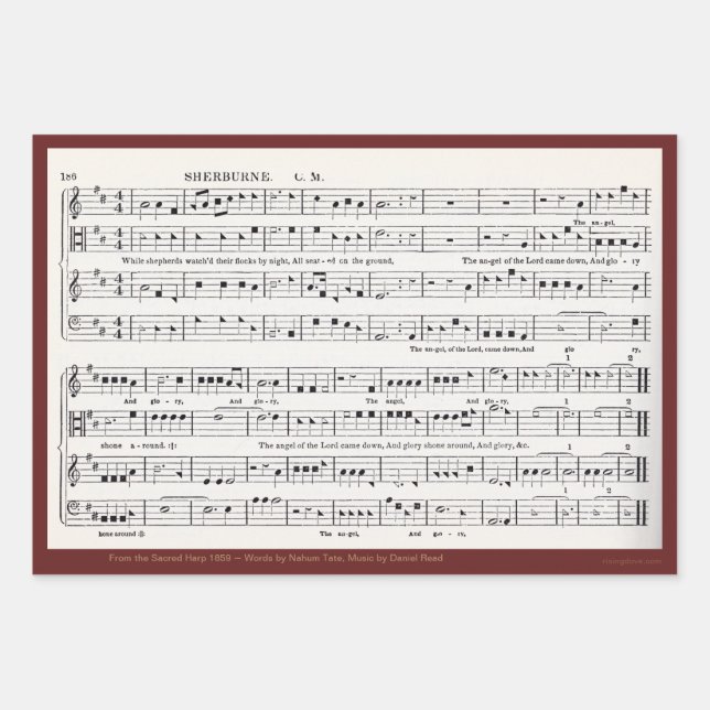 Hoja De Papel De Regalo Nota de forma (Anverso)