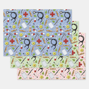 Hoja De Papel De Regalo Nurse Gift