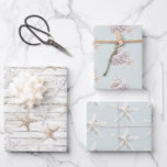 Hoja De Papel De Regalo Ocean View Coast Cafe Bridal Shower<br><div class="desc">Cafetería Ocean View Coast Doors Bridal Shower or Birday</div>