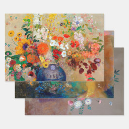 Hoja De Papel De Regalo Odilon Redon, Floral