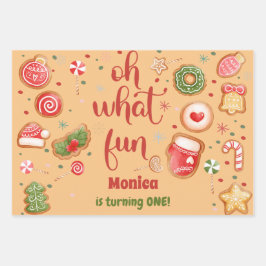 Hoja De Papel De Regalo Oh, qué navidades divertidos cumpleaños