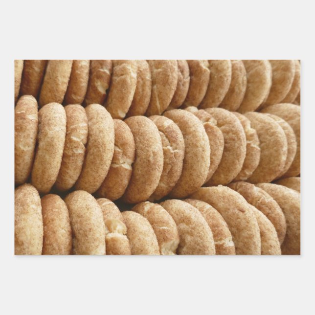 Hoja De Papel De Regalo Óodles de Snickerdoodles (Anverso)
