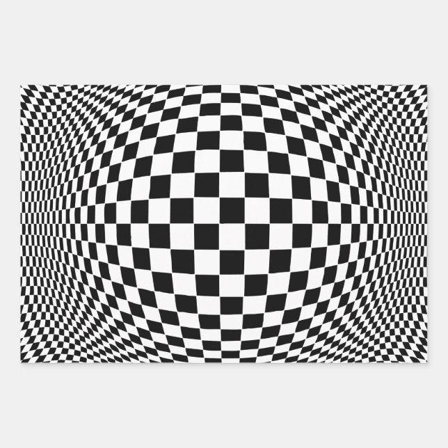 Hoja De Papel De Regalo Op Art (Anverso)