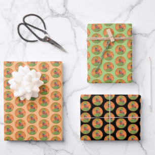 Hoja De Papel De Regalo Orchard Oriole Songbird Pintura original de aves