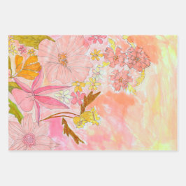 Hoja De Papel De Regalo Original Art Artist Paintings Wrapping Collage