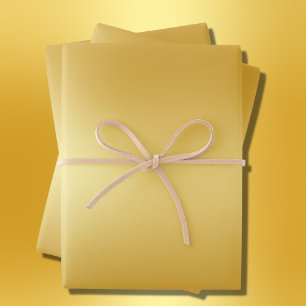 Hoja De Papel De Regalo Oro simple