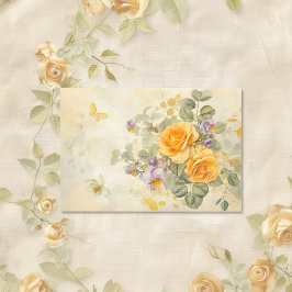 Hoja De Papel De Regalo Oro y Rosas 50° aniversario Boda