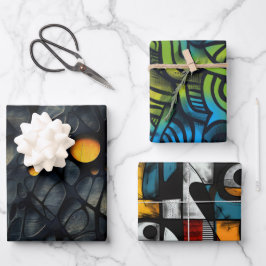 Hoja De Papel De Regalo Oscuro Gótico Sensación Deprimente