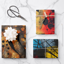 Hoja De Papel De Regalo Oscuro Gótico Sensación Deprimente