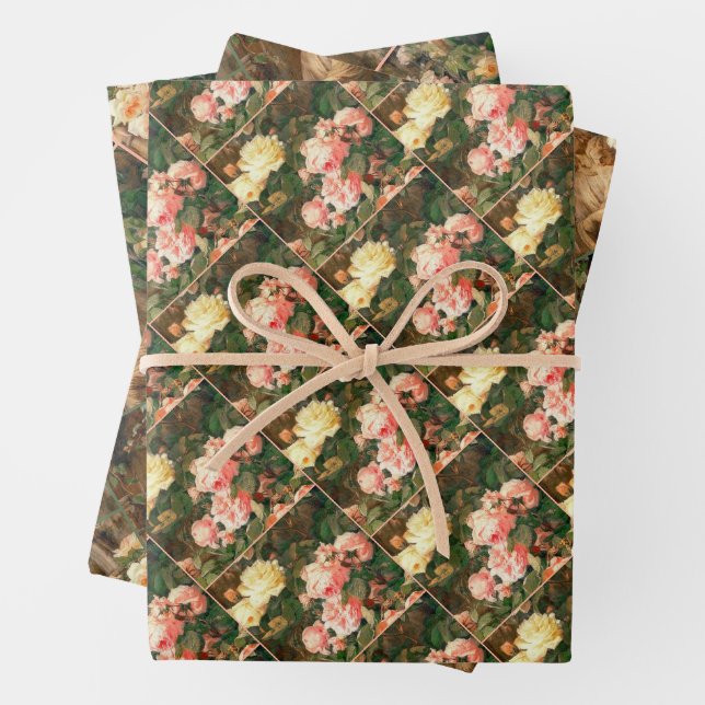 Hoja De Papel De Regalo Our Lady of the Roses - Madonna with child (In situ)