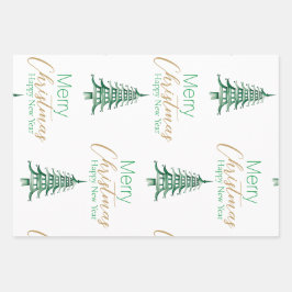 Hoja De Papel De Regalo Pagoda Verde Sage