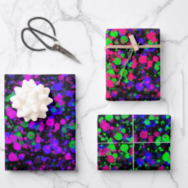 Hoja De Papel De Regalo Paint Splatter