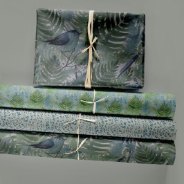Hoja De Papel De Regalo Pájaro Frena Dragonflies Decoupage inspirada en la