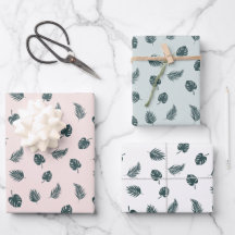 Palm de Monstera deja patrón tropical