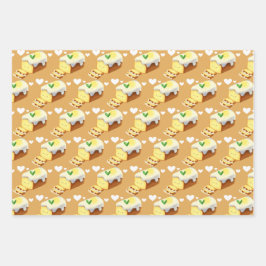 Hoja De Papel De Regalo Pan de pan de limón con glaseado