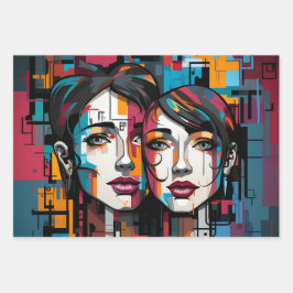 Hoja De Papel De Regalo Papier Cadeau LGBTQ