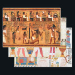 Hoja De Papel De Regalo Papiro Real Egipcio<br><div class="desc">Papiro real egipcio bellamente diseñado.</div>