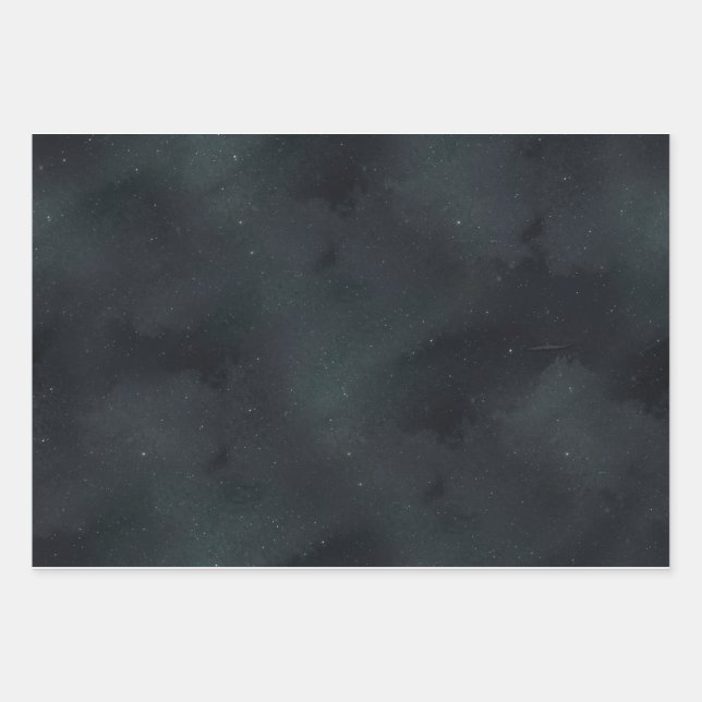 Hoja De Papel De Regalo Paquete aéreo nocturno (3) (Anverso)