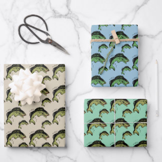 Hoja De Papel De Regalo Paquete de patrón de base