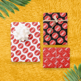 Hoja De Papel De Regalo PARADA: NOMBRE/PERSONALIZAR DE PALABRAS Novedad ún