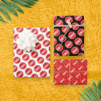 Hoja De Papel De Regalo PARADA: NOMBRE/PERSONALIZAR DE PALABRAS Novedad ún