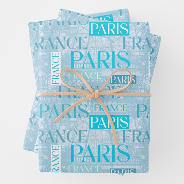 Hoja De Papel De Regalo París (In situ)
