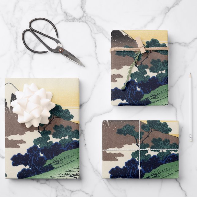 Hoja De Papel De Regalo Paso Inume, Poster Kōshū (Anverso)