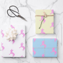 Pastel colors Chihuahua Wrapping Paper gift wrap