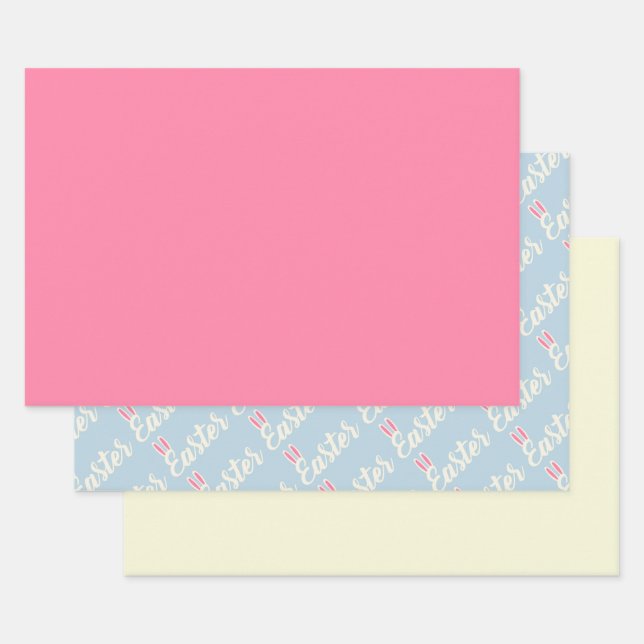 Hoja De Papel De Regalo Pastel de Pascua (Set)