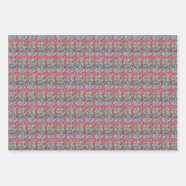 Hoja De Papel De Regalo Pastel Resumen Arte