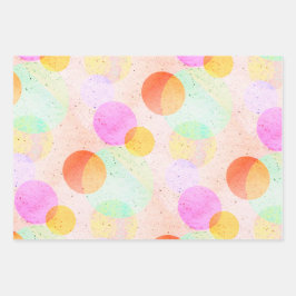 Hoja De Papel De Regalo Pasteles Celesta