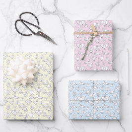 Hoja De Papel De Regalo Patos divertidos divirtiéndose!