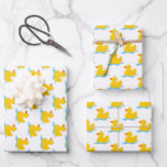 Hoja De Papel De Regalo Patos para bebés<br><div class="desc">Sophie Lauren Paper aporta sofisticación y arte a sus necesidades de papelería, creando una perfecta mezcla de belleza y función. Ya sea que esté planeando un evento, envolviendo un regalo sincero o enviando una nota reflexiva, esta colección eleva cada ocasión con sus diseños refinados y su excepcional calidad. Sophie Lauren...</div>