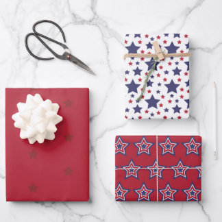 Hoja De Papel De Regalo Patriótico 