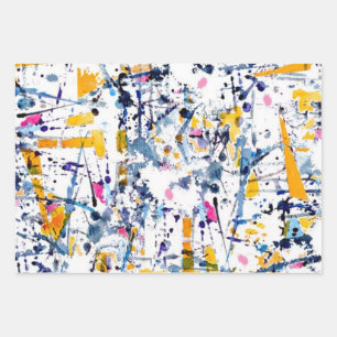 Hoja De Papel De Regalo Patrón abstracto