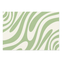 Patrón abstracto retro de bucles ondulados en salv