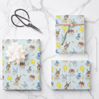 Hoja De Papel De Regalo Patrón Baby Shower LOONEY TUNES™