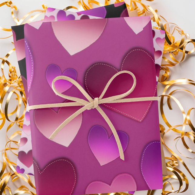 Hoja De Papel De Regalo Patrón cardíaco (Subido por el creador)