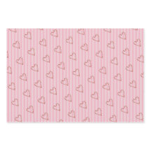 patrón cardíaco de caramelo rosa brillante lindo