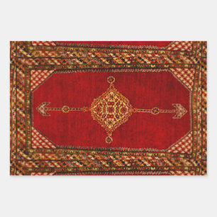 Hoja De Papel De Regalo Patrón de alfombra persa